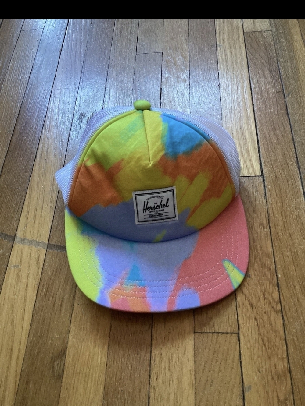 Herschel Supply Co. Brand Kids / Boys Tie-Dye Multi-Colored Trucker Hat,MINT